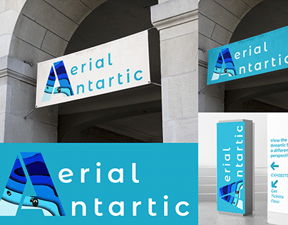Aerial Antartic ( Logo for a Poster ) Design