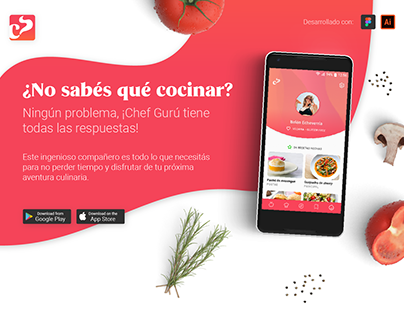 Chef Gurú App - UX/UI