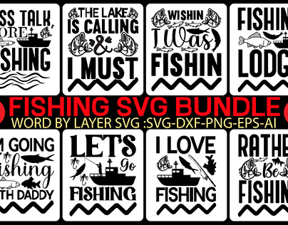 FISHING SVG BUNDLE