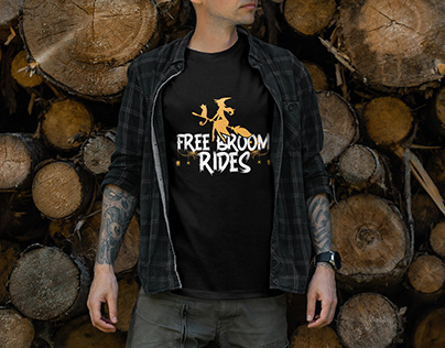 Witch T shirt Design
