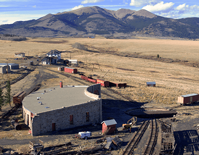 Como, Colorado historic railroad