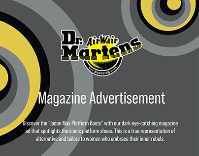 Doc Martens Magazine Advertisement