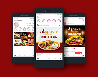 Instagram visual for Turkish restaurant