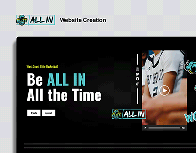 West Coast Elite 'ALL IN' Campaign Website