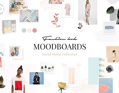 Fashion Look Mood Boards Collection