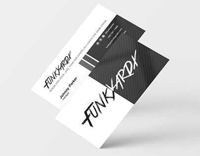 FunkYardX Business Card Redesign
