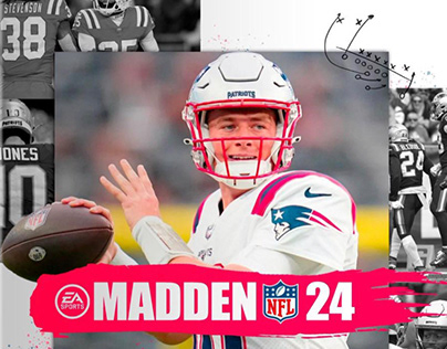 Madden 19 concept cover on Behance