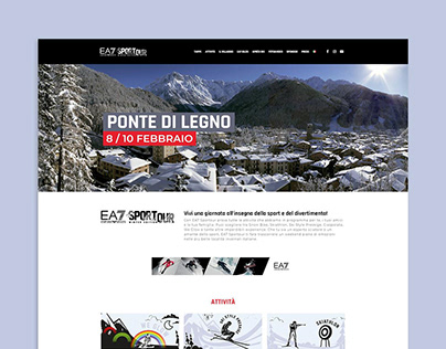 EA7 Sportour 2019 - Website