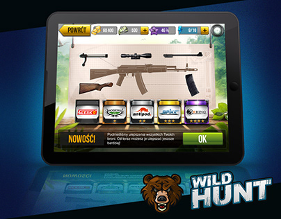 Wild Hunt ( UI/UX ) MOBILE GAME