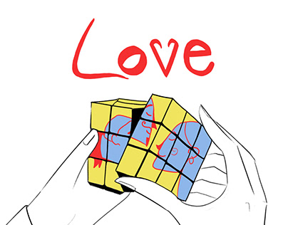 Cover prototype for "Love" themed poems