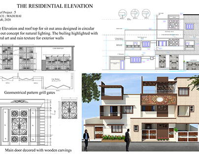 the Residential elevation