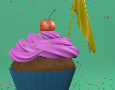 Cupcake 3D