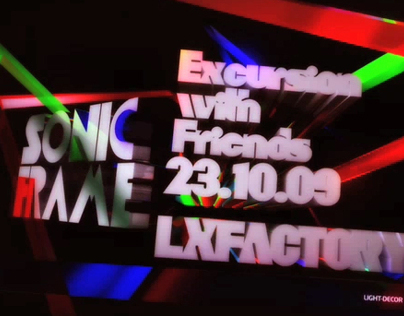 Video Flyer SONIC FRAME Party