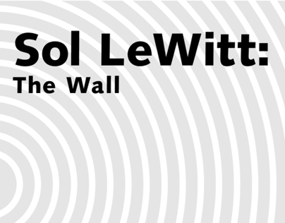 Sol LeWitt Typographic Study