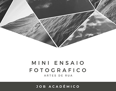 Mini Ensaio Fotográfico Artes de Rua