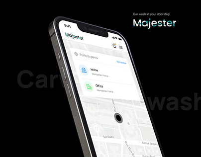Carwash app for - Majester (France)