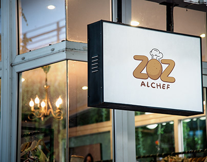 AL CHEF ZOZ | Potato Restaurant Logo