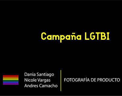 PROPUESTA FOTOGRAFICA CAMPAÑA LGTBI