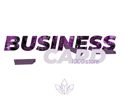 BUSINESS CARD | 1000 Store
