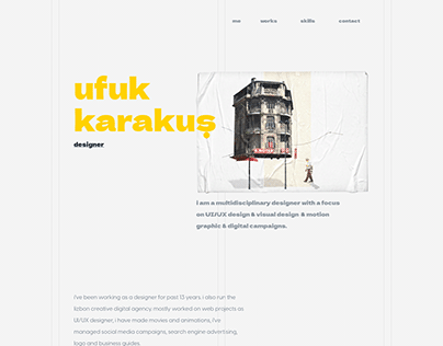 ufukkarakus.com Portfolio Presentation