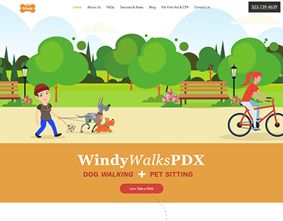 WindyWalksPDX (Web Redesign)