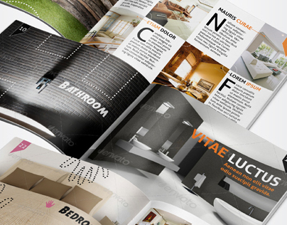 Multi-Purpose Interior Design Brochure/Catalogue