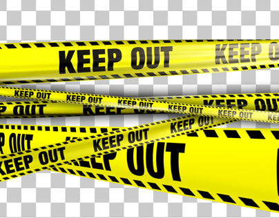 Yellow Keep Out Boundary Tape - 5 Videos