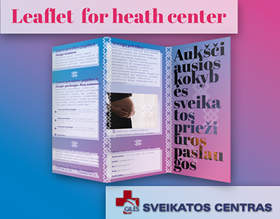 „Gilės“ health center leaflets