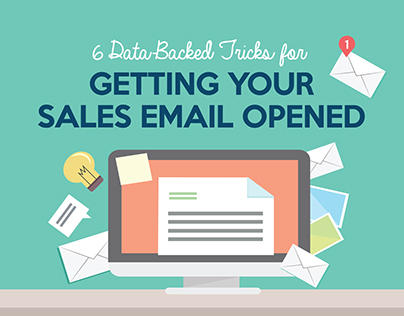 Infographic for Getting Your Sales Email Opened