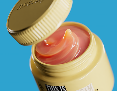 Project thumbnail - Day Cream Packaging Design and 3D visualization