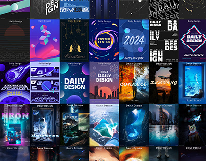 Daily Design Posters Collection