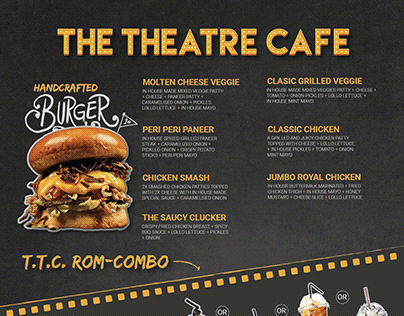 Digital Collateral Design: The Theatre Cafe