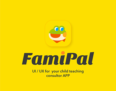 FamiPal UI/UX APP design