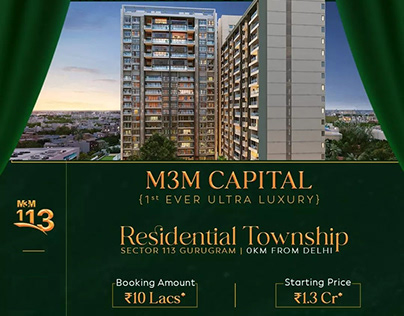 M3M Capital Luxury High Rise Apartment 113 Gurgaon