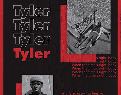Tyler, The Creator Tour Poster