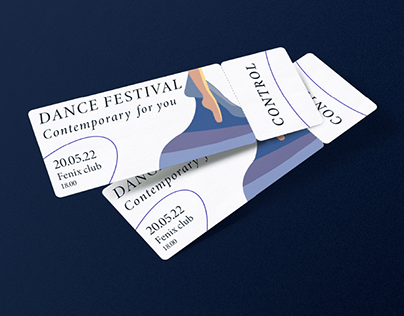 Illustration for an Dance Festival Contemporary for you