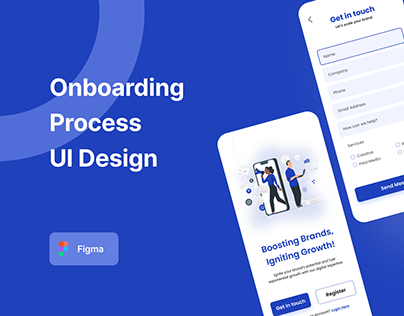 Onboarding Process UI Design