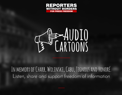 Audio Cartoons - Website Design