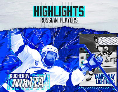 RUS NHL highlights / Hockey design