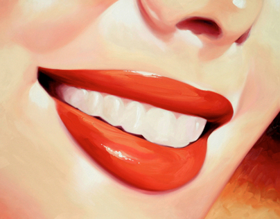SMILE_Oil on canvas