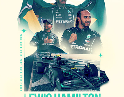 Poster: Lewis Hamilton