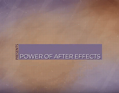 Power of After Effects (Motion Graphics) By Hassene CHA