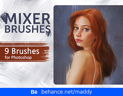 Mixer Brushes for Photoshop - Subscriber Download