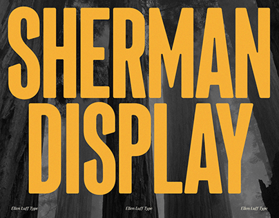 Sherman Display Typeface