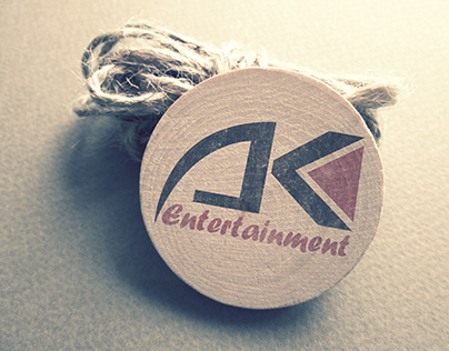 AK Entertainment Logo Designs