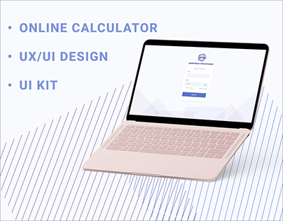 Online Calculator Concept