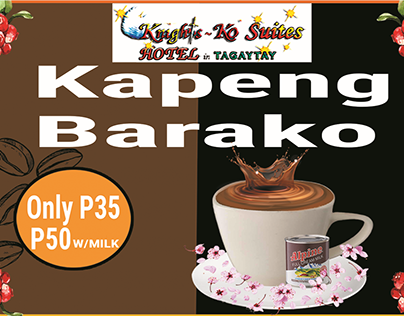 Kapeng barako coffee shop tarp