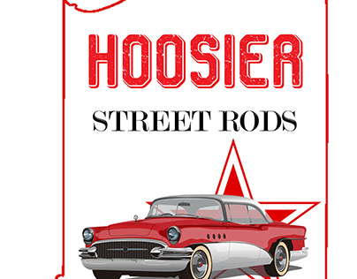 Hoosier Street Rods and Classics Logo Design