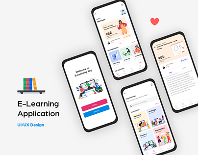 E-Learning App Concept