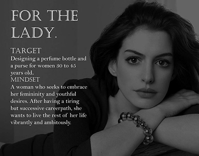 For The Lady: Handbag & Perfume Concept